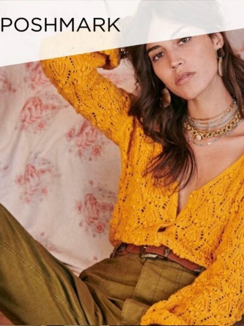 Sézane Cardigan (Gilet Annette Jaune) - S
